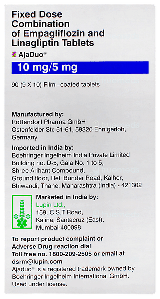 Ajaduo 10mg/5mg Tablet 10