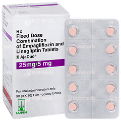 Ajaduo 25mg/5mg Tablet 10