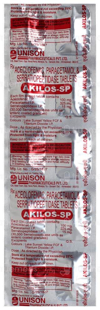 Akilos Sp Tablet 10