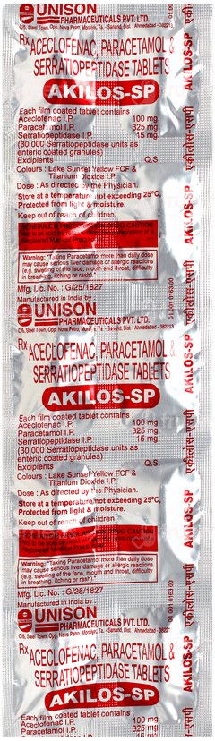 Akilos Sp Tablet 10