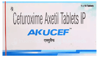 Akucef 500 Mg Tablet 10