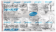 Akucef 500 Mg Tablet 10