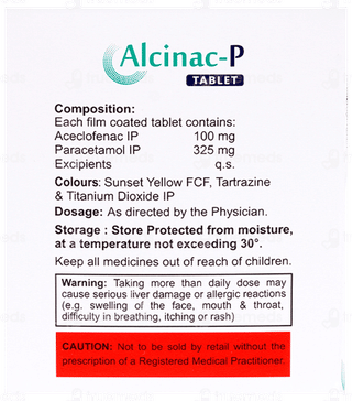 Alcinac P Tablet 15