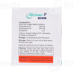 Alcinac P Tablet 15 Alcinac P Tablet 15