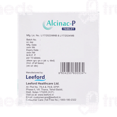 Alcinac P Tablet 15 Alcinac P Tablet 15