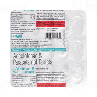 Alcinac P Tablet 15