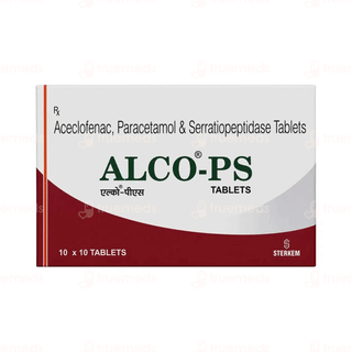 Alco Ps 100/325/15 Mg Tablet 10