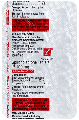 Aldactone 100 Tablet 15