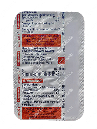 Aldactone 25 MG Tablet 15