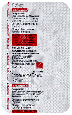 Aldactone Tablet 15 Aldactone Tablet 15