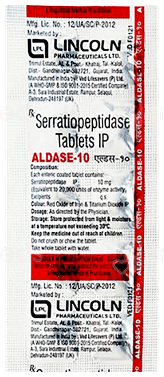 Aldase 10 Mg Tablet 10