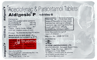 Aldigesic P 100/325 MG Tablet 10