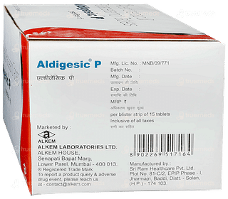 Aldigesic P Tablet 15