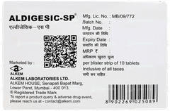Aldigesic Sp Tablet 10 Aldigesic Sp Tablet 10