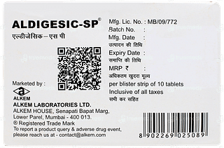 Aldigesic Sp Tablet 10