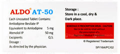 Aldo At 50 Tablet 10 Aldo At 50 Tablet 10