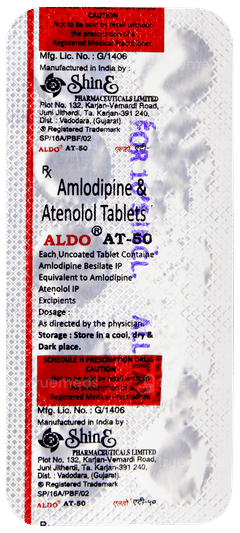 Aldo At 50 Tablet 10 Aldo At 50 Tablet 10