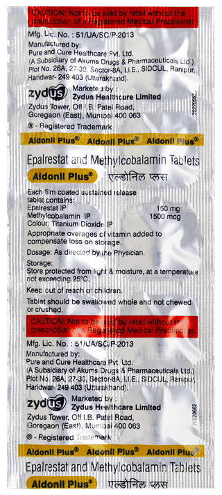 Aldonil Plus Tablet 10