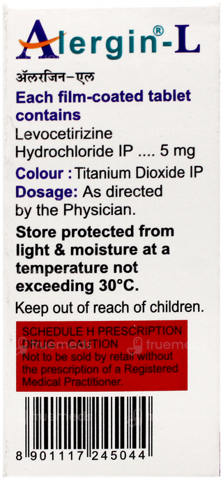 Alergin L Tablet 10