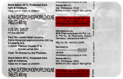 Alfa Gpc Tablet 10
