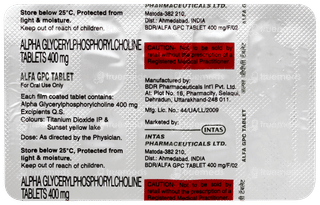 Alfa Gpc Tablet 10