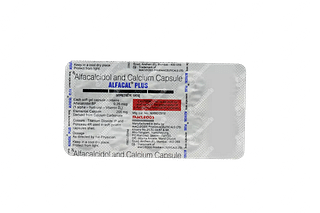 Alfacal Plus 200 Mg/0.25 MCG Capsule 10