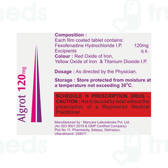 Algrot 120mg Tablet 10