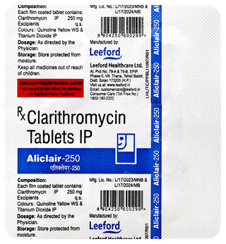 Aliclair 250 Tablet 4