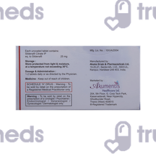 Alivher 25 MG Tablet 10