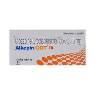 Alkepin Odt 25 MG Tablet 10