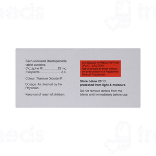 Alkepin Odt 25 MG Tablet 10
