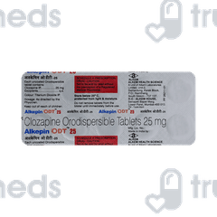 Alkepin Odt 25 MG Tablet 10 Alkepin Odt 25 MG Tablet 10