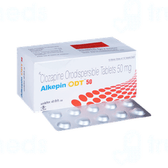 Alkepin Odt 50 MG Tablet 10