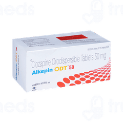 Alkepin Odt 50 MG Tablet 10 Alkepin Odt 50 MG Tablet 10