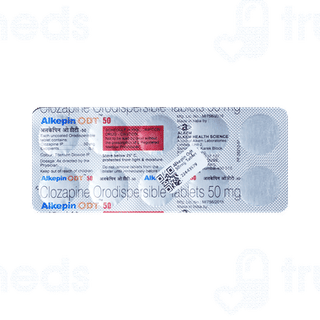 Alkepin Odt 50 MG Tablet 10