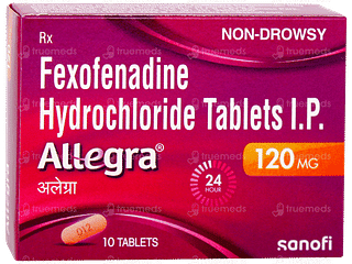 Allegra 120mg Tablet 10