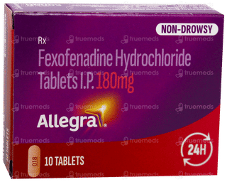 Allegra 180mg Tablet 10