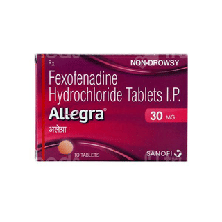 Allegra 30Mg Tablet 10