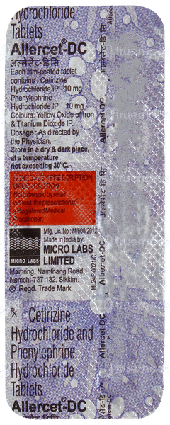 Allercet Dc Tablet 10