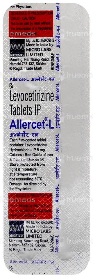 Allercet L Tablet 10