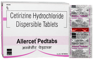Allercet Pedtabs Tablet 10