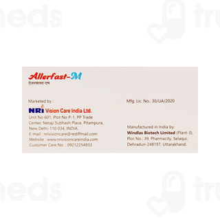 Allerfast M 10/120 MG Tablet 10