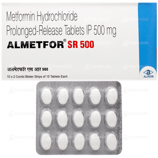 Almetfor 500Mg Tablet Sr 15