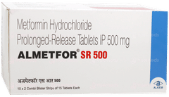 Almetfor 500Mg Tablet Sr 15