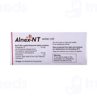 Alnex-nt 75/10 MG Tablet 10