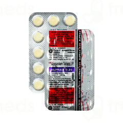 Alprax 0.25 Tablet 15