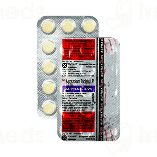 Alprax 0.25 Tablet 15