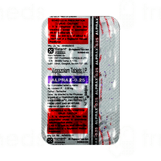 Alprax 0.25 Tablet 15