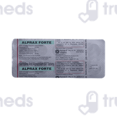 Alprax Forte 0.5/50 MG Tablet 10