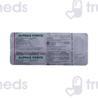 Alprax Forte 0.5/50 MG Tablet 10